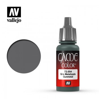 Vallejo Game Color 17ml Gunmetal Grey 72054